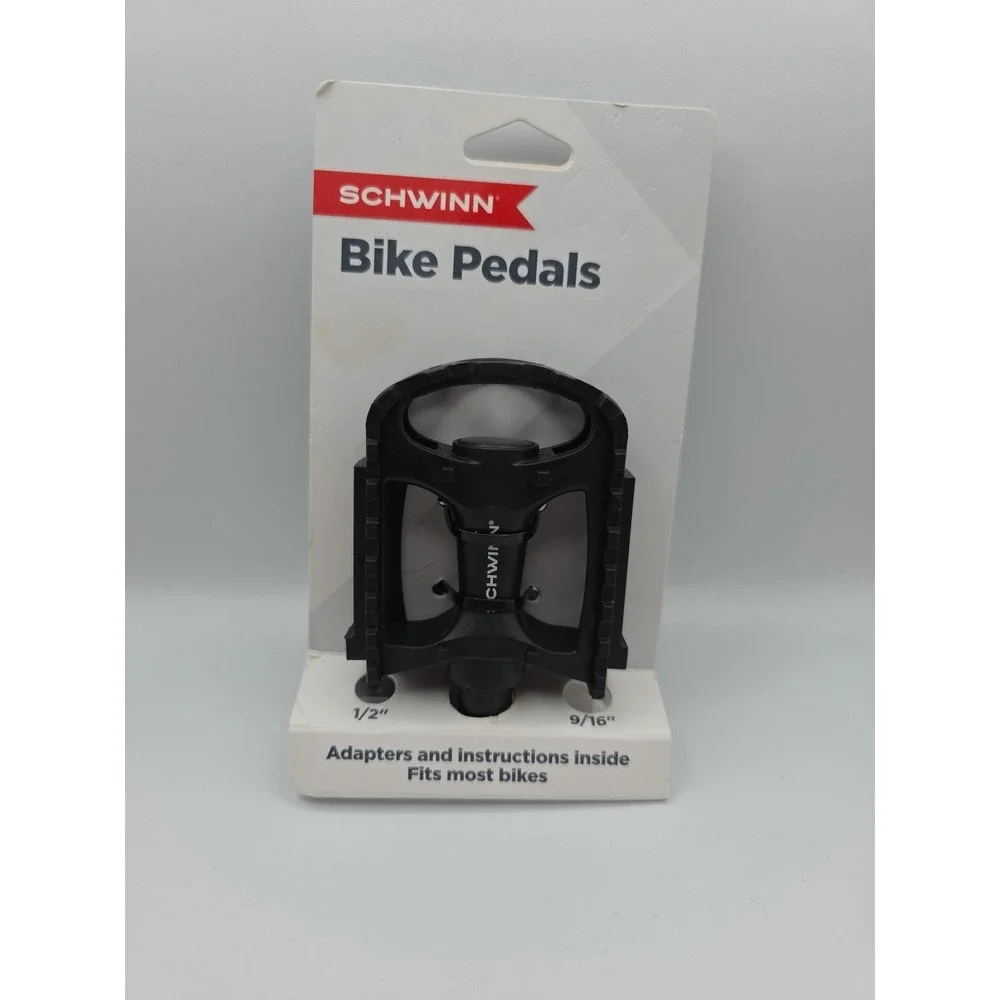 schwinn bicycle pedals Indoor Cycling Dual Function Pedal  Indoor Cycle Pros these pedals feature a 1/2 and / or 9/16 BICYCLE PEDALS FIT SCHWINN HUFFY
